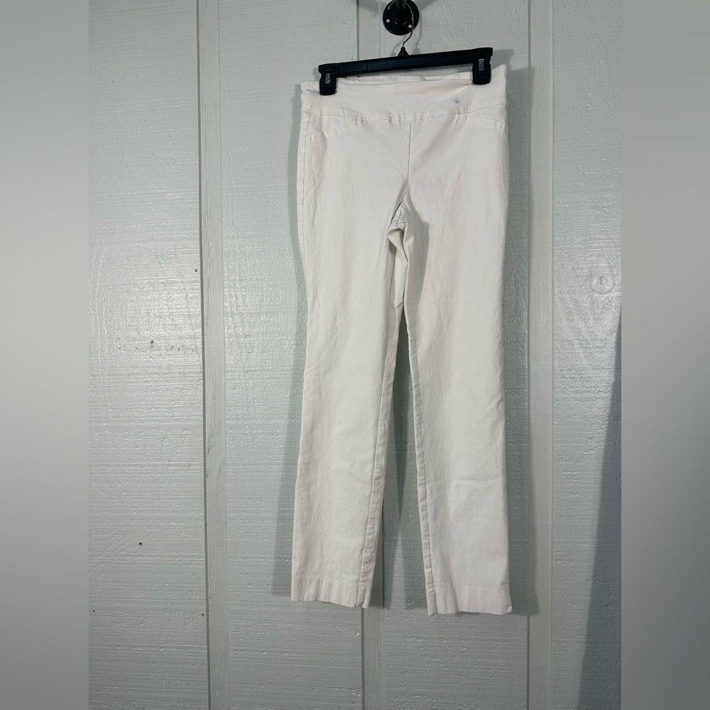 Spanx Women’s  White Classic Fit Pull On Pants Size Medium EUC
